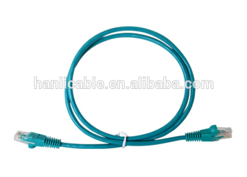 PATCH CORD UTP CAT5E NEW PVC GREEN COLOR