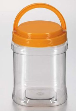 plastic honey jar