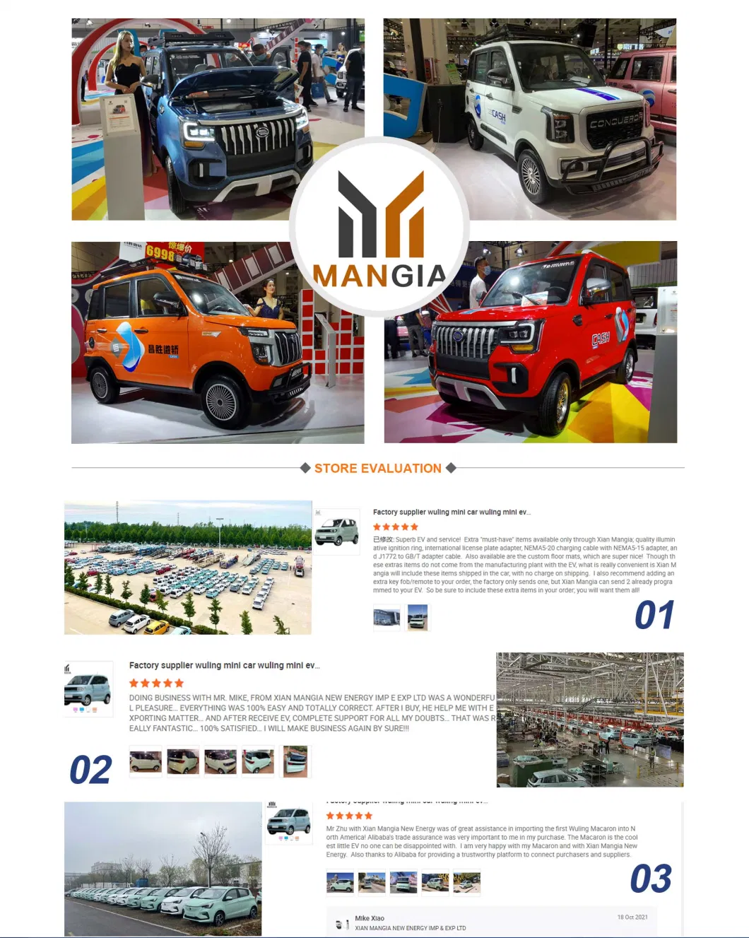 Remote Unlocking of New Electric Car SUV Fast Charging Electric Car M-Nv