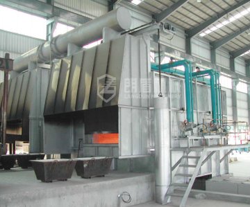 aluminum melting furnace holding furnace