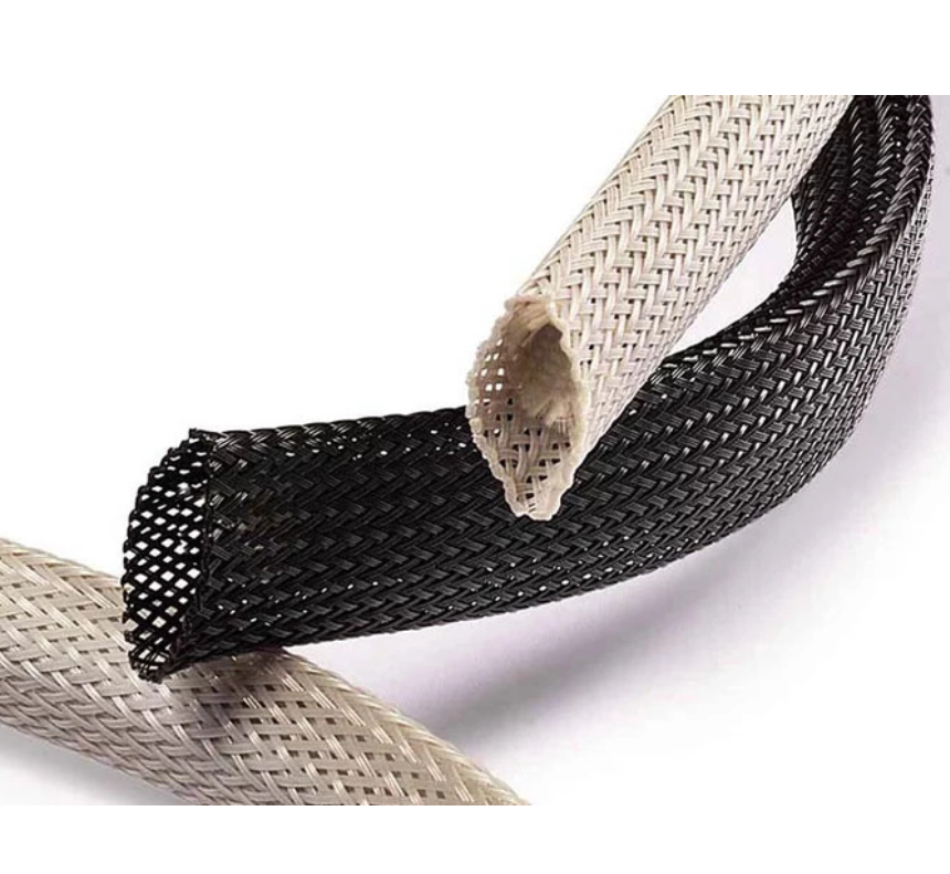 Fireproof PET braided cable sleeve