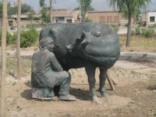 Imitation Antique Bronze Statue(CLBS-B006)