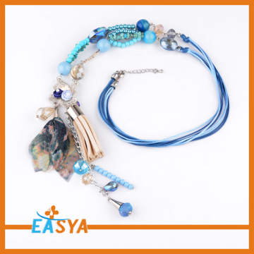 Animal Pendant Stone Beads Men Necklace