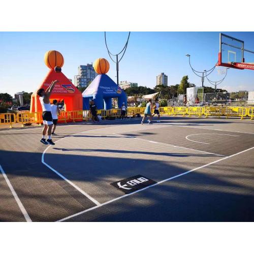 USA Quality Street Basketball Removable Flooring