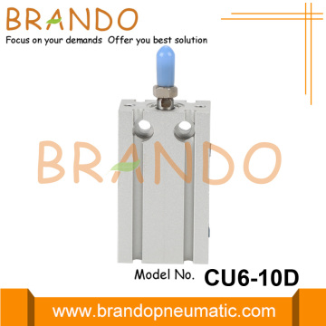 Cilindro de aire neumático SMC tipo CU6-10D de montaje libre