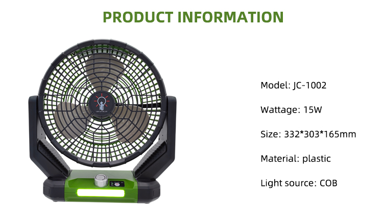 Camping Solar Fan