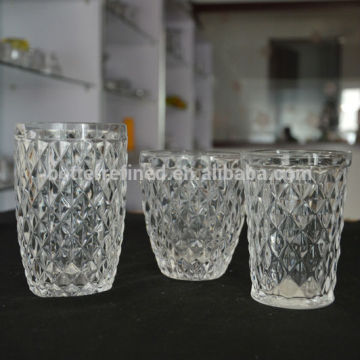 crystal glass drinking glass cups