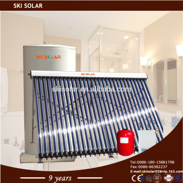 separated and pressure solar water heaters