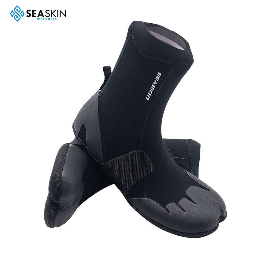 Seaskin Professional Hangat Tahan Lama Boot Diving 5mm