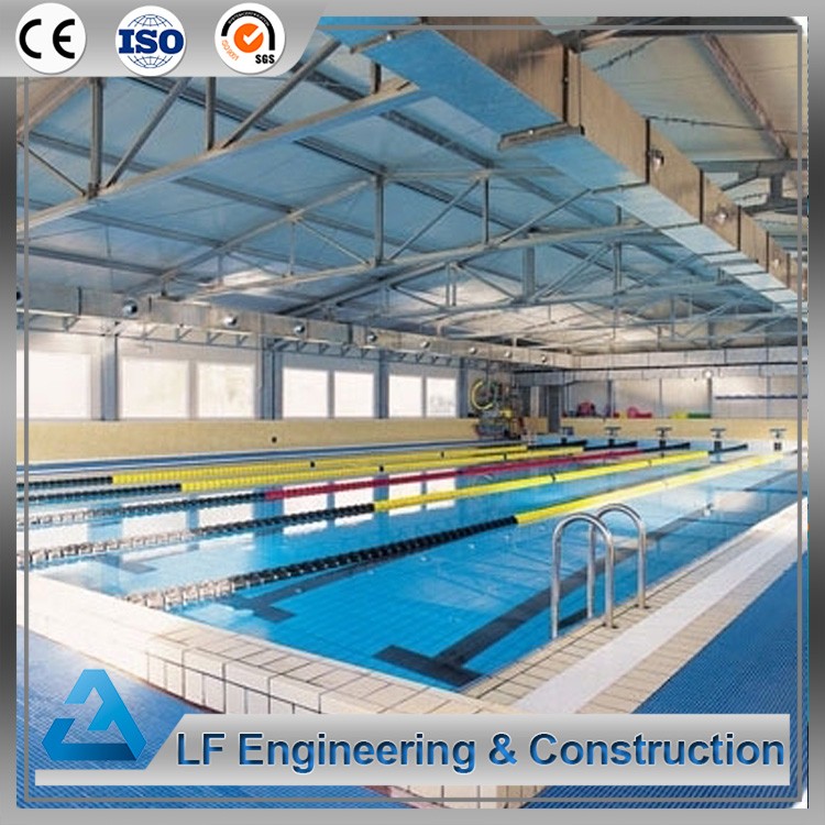 Long Span Steel Frame Public Swimming Pool Roof