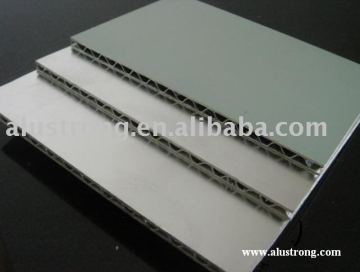 aluminium corrugated composite panel