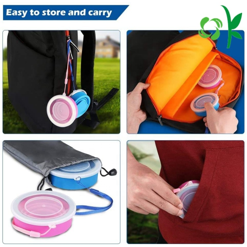 Hot Sale Silicone Collapsible Travel Cup