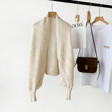 Summer Women's Open Front Knit Poncho Cape Wrap Shawl