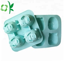 Silicone 4Cake Mold Cute Cartoon Formy do pieczenia