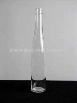 375ml clear glass alcohol mixed drink bottle