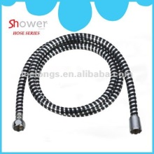 Leelongs Brass Nut Black Silver Thread PVC Hose