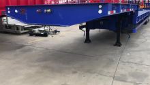 good quality products low bed trailer