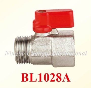 Female Male Threaded End Mini Ball Valves