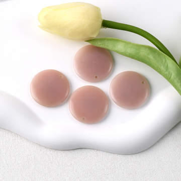 Pink Opal Round Cut Loose Semi Precious Gemstones