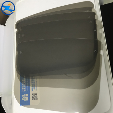 High clear PLA rigid films for face shield