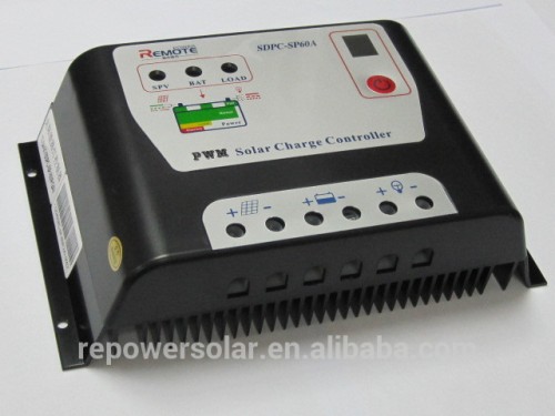 60a 12v 24v 48v pwm solar charge controller