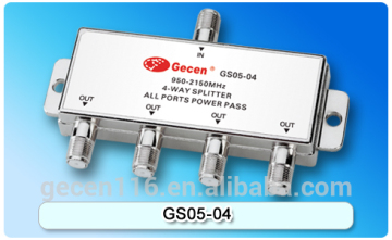 splitter 4 way splitter satv 2 way splitter 4way splitter GS05-04