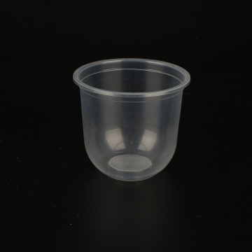 360ml pp cups plastic disposable U-shape