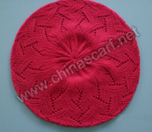 Pure Color Knitted Beret