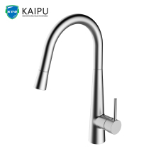 Kitchen sink faucets with pull out spray