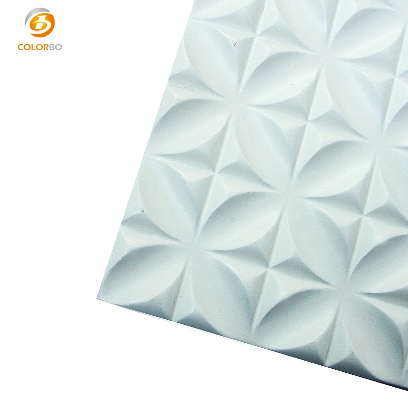 Reduce Noise 3D MDF Wall Panel for Home Decoration