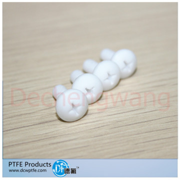 PTFE TEFLON screw/nut good corrossion resistance teflon