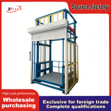 Dual Cylinder Track Based Freight Elevator System