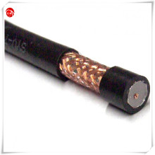 rg6 coaxial cable+2f connector /coaxial cable rg6