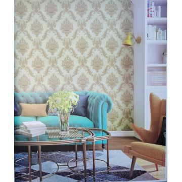 पीवीसी Wallcovering पनरोक वॉलपेपर