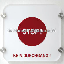 manetic acrylic stop sign / traffic signal