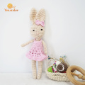 Amigurumi Crochet Doll Set Hase Familienspielzeug