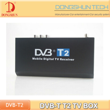 Factory DVB-T T2 top set boxes with AV output