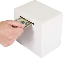 Ceramic Money Savings Bank for Vacation & Wedding Savings