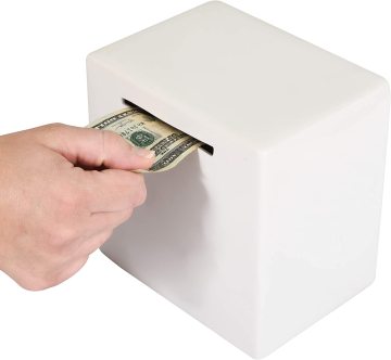 Ceramic Money Savings Bank for Vacation & Wedding Savings