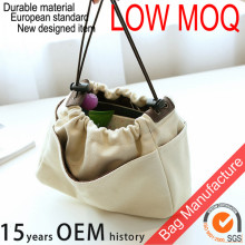 2016 designer ladies blank canvas cosmetic bag