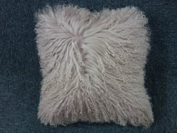 Mongolian Lamb Fur Custom Pillow Case