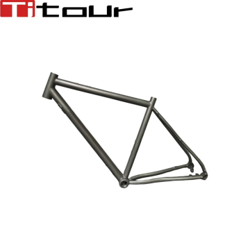 Titanium gravel cyclocross road bike frame