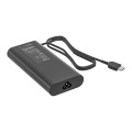 Черный 130 Вт ноутбук USB-C PD Desktop Adapter Adapter