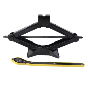 3T Scissor Jack: Hand Crank Car Maintenance Tool