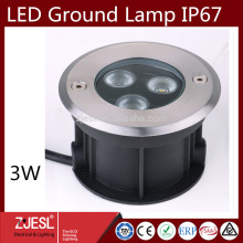 IP67 CE ROHS certification STAINLESS STEAL Outdoor lamp 3W LED Under Ground Lamp