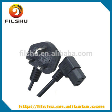 UK power plug (BSI approved) with AC power cord