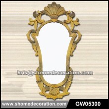 Custom Logo Decorative Wall Mirror Antique Wall Mirror