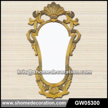 Custom Logo Decorative Wall Mirror Antique Wall Mirror