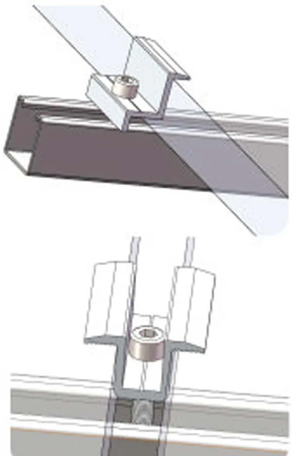 Flat Roof Solar Mounting System Solar Bracket Solar Panel Mounting System