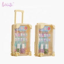 Wholesale Customized Non-Toxic DIY Children's Makeup Cosmetics Travel Case Set